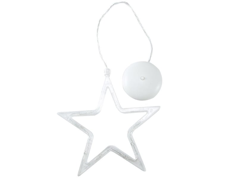  Suspension lot de 5 lumières de noël pour fenêtre pour sapin de noël, cheminée, décoration  - Conforama A
