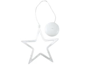 Suspension lot de 5 lumières de noël pour fenêtre pour sapin de noël, cheminée, décoration