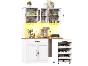 Buffet    BLOSSOM N620GG260304W - 140 cm coloris blanc 