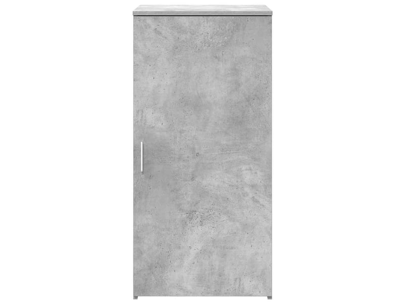  Armoire de rangement, rangement bureau gris béton 50x45x103,5cm bois d'ingénierie  - Conforama D