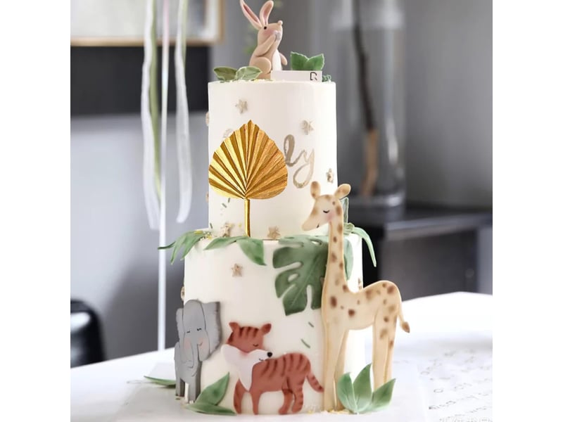 Moules en silicone feuilles de palmier éventail moules en argile 3d feuille de palmier pralines moules à bonbons pour décorer les gâteaux cupcake pâte  - Conforama C