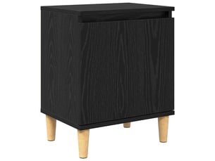 Table de chevet - cabinet de chevet - table de nuit chêne noir 40 x 30 x 50 cm bois d'ingénierie