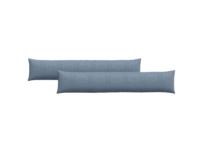 Lot de 2 coussins de canapé, coussins décoratifs bleu 200 x 40 cm cf58997 - Conforama A
