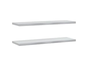 Etagère 100 cm coloris argenté  