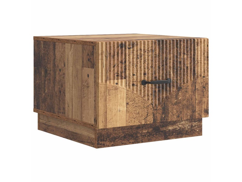  Table basse - table de salon - table à thé bois ancien 49 x 50 x 37 cm bois d'ingénierie  - Conforama A