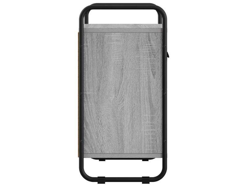  Meuble tv, banc tv 60x30x50 cm sonoma gris bois d'ingénierie  - Conforama E