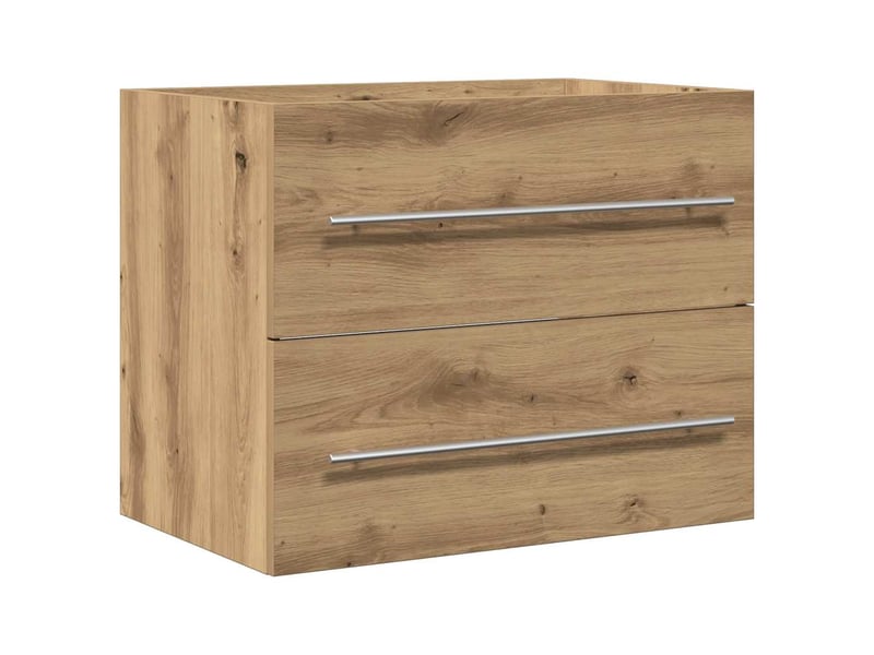  Armoire lavabo de salle de bain, cabinet de salle de bain chêne artisanal bois ingénierie cf65609  - Conforama A