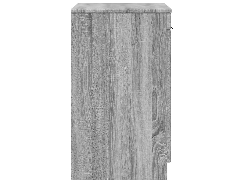  Armoire de salle de bain, meuble de rangement sonoma gris 54x41x70 cm shl3866  - Conforama E