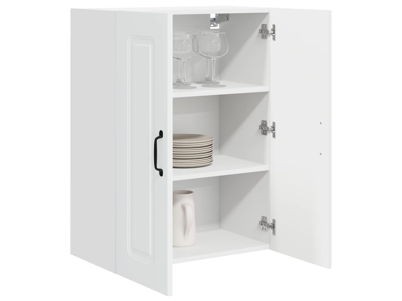 Meuble mural de cuisine | armoire de cuisine blanc 60x31x80cm shl7888  - Conforama C