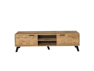 Meuble tv coloris naturel 160.5 cm   