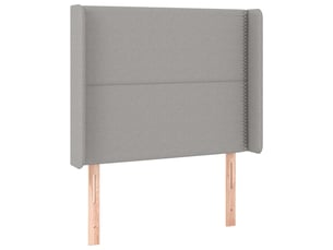 Tete de lit A poser largeur 103 cm <strong></strong> <strong></strong> argenté
