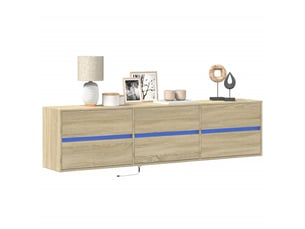 Meuble tv coloris marron 180 cm <strong></strong>  <strong></strong>