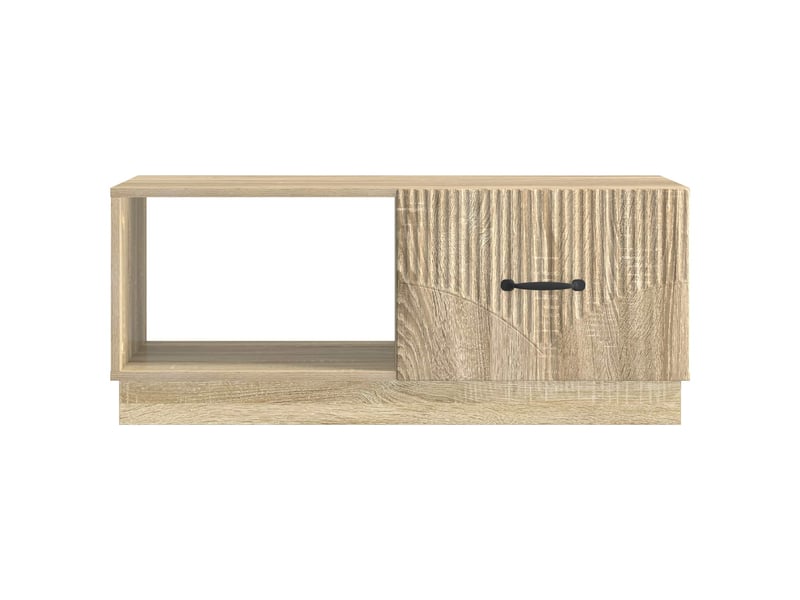 Table basse - table de salon - table à thé chêne sonoma 90 x 50 x 37 cm bois d'ingénierie - Conforama E