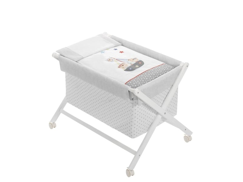  Berceau en croix-pirates gris 91922-01 - Conforama A
