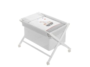 Lit bébé 90x190 cm   91922-01 coloris gris