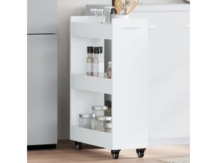 Armoire     <strong></strong> <strong></strong> coloris blanc largeur 60 cm