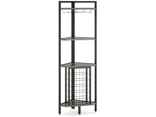 Bibliotheque coloris  gris 4 étagère(s) BEAUNIV  - 40 cm x 161 cm