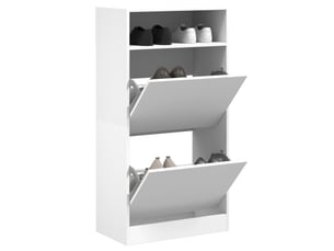 Meuble à chaussures 3 paire(s)  <strong></strong>  <strong></strong> coloris blanc
