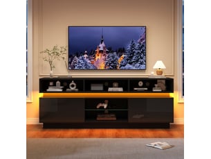 Meuble tv coloris noir 35 cm TCQPZ