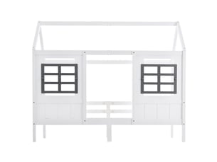 Lit simple 90x200 cm    coloris blanc