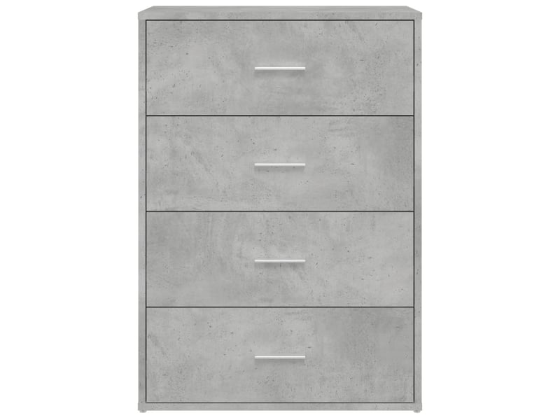  Buffets 2 pcs - bahut - meuble de rangement gris béton 60x31x84 cm bois d'ingénierie  - Conforama E
