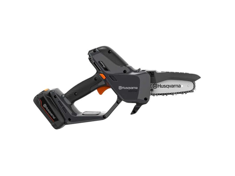  Tronconneuse sur perche sans fil 18v 1,7 m 75 mm, vitesse chaine 5 ms avec batterie 4ah et chargeur 855802 - Conforama B