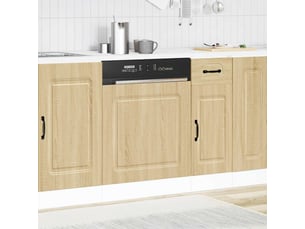 Panneau de lave-vaisselle kalmar chêne sonoma 60x1,5x57cm