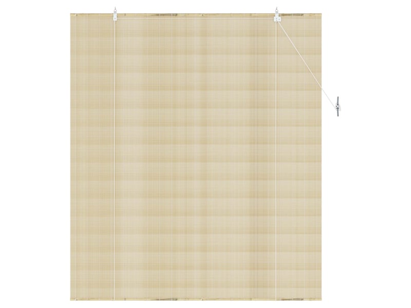  Store enrouleur, store à rouleau naturel 160 x 160 cm bambou cf45370  - Conforama C