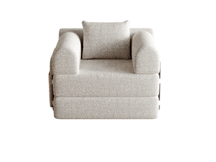 Banquette lit convertible couchage Occasionnel <strong></strong> <strong></strong> taupe