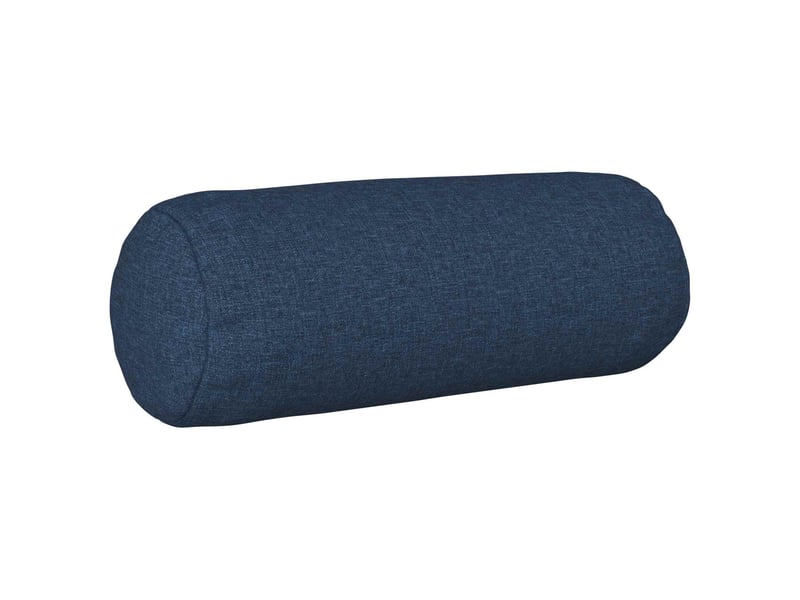  Lot de 6 coussins avec oreiller, coussins décoratifs heerlen bleu tissu cf50674  - Conforama A