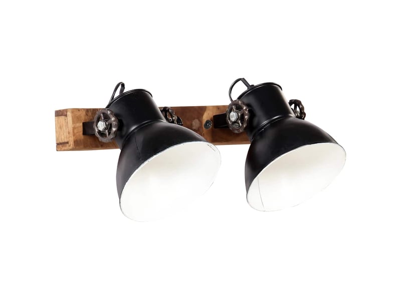  Lampe murale, applique murale industrielle noir 45x25 cm e27  - Conforama A