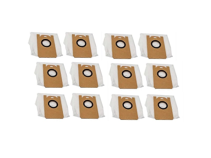  12 pcs dust bags for redkey r10 sweeper accessories replacement trash bags  - Conforama E