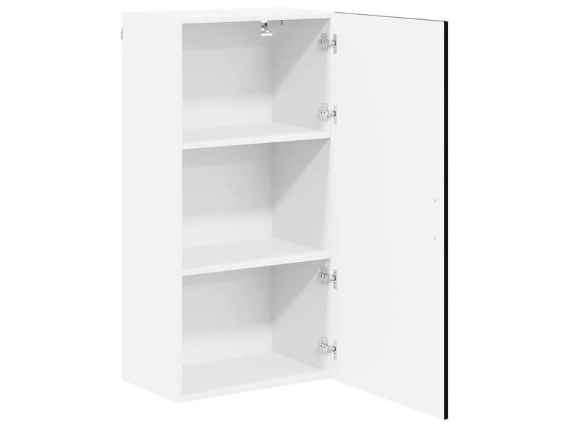  Meuble mural de cuisine | armoire de cuisine noir 50x31x100cm  - Conforama E