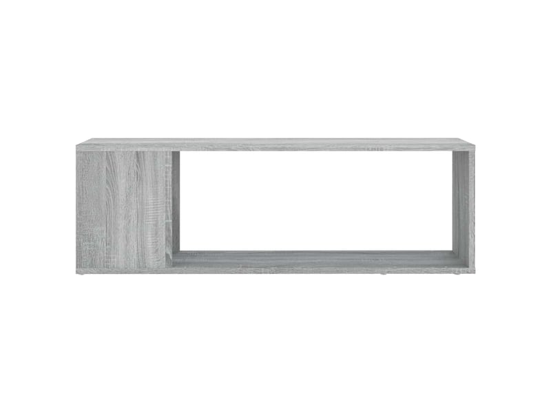  Meuble tv - banc tv - meuble de rangement sonoma gris 100x24x32 cm bois d'ingénierie  - Conforama E
