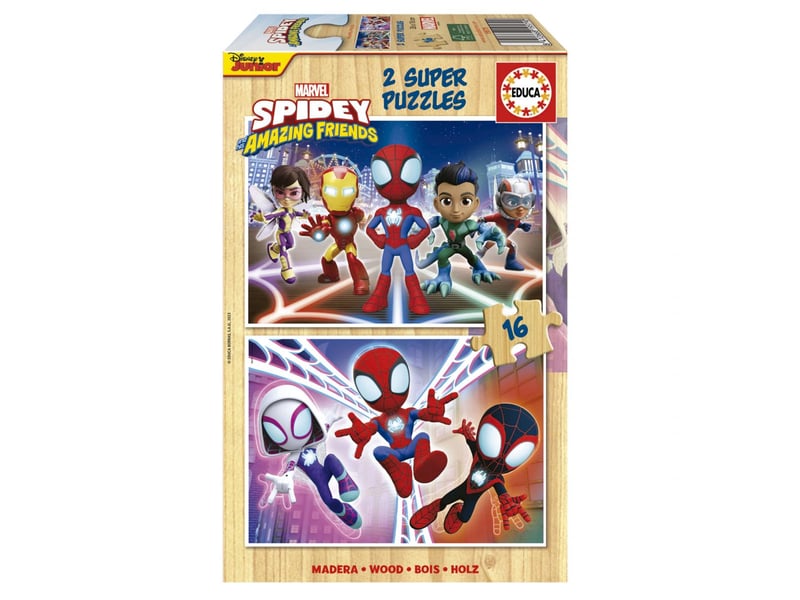 2 x 16 pieces spidey et des super amis 19579 - Conforama A