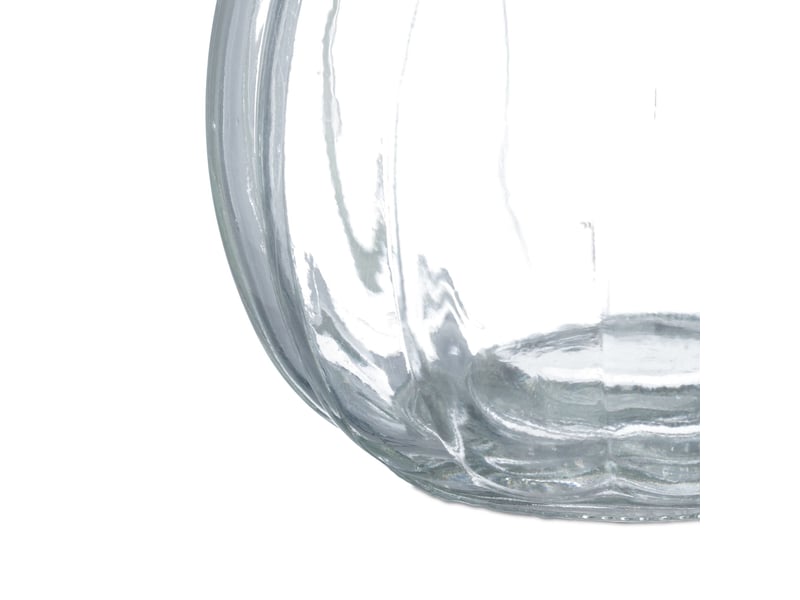  Lot de 12 photophores ronds décoration de table ambiance cosy intérieur extérieur en verre transparent 13_0013528  - Conforama C