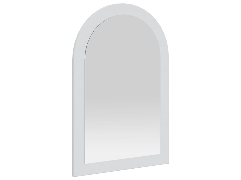  Miroir fauske blanc 43 x 3,5 x 77 cm usage intérieur uniquement cf62795  - Conforama D