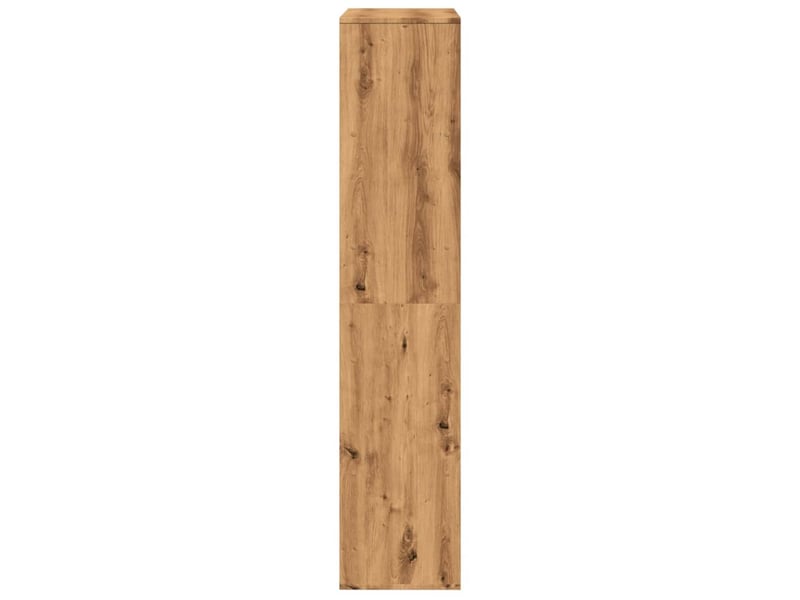  Bibliothèque, étagère de rangement chêne artisanal 100x33x156,5 cm bois d'ingénierie  - Conforama E
