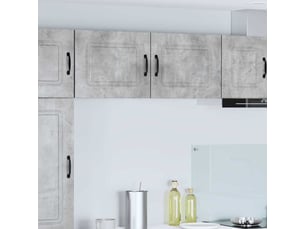 Meuble mural de cuisine | armoire de cuisine gris béton 50x31x40cm