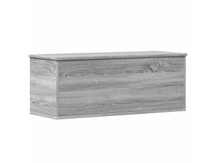 Boîte de rangement, coffre de rangement sonoma gris 90x35x35 cm bois d'ingénierie