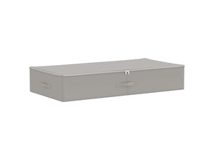 Boîte de rangement tissu intissé 90x48x15 cm 64,8 l gris