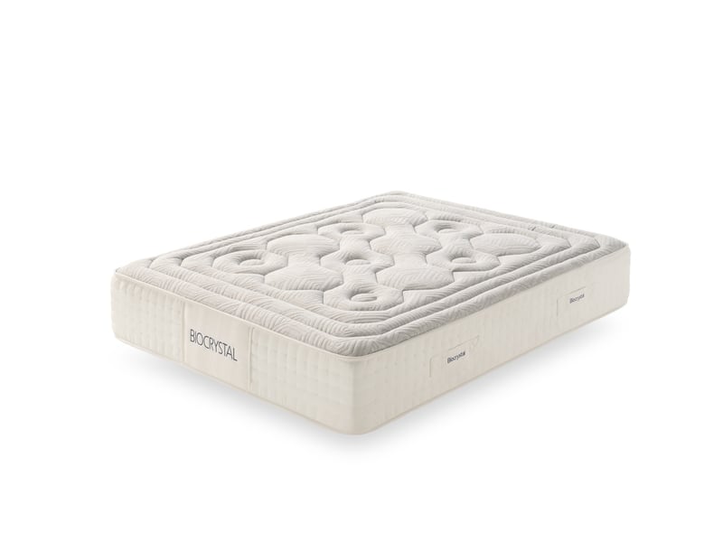  Matelas ressorts ensachés biocrystal selenium spring 30 cm - 100x200 cm - fermeté élevée- moonia  - Conforama A