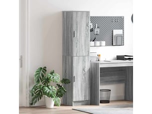 Buffet - haut armoire gris sonoma 35 x 39 x 168 cm