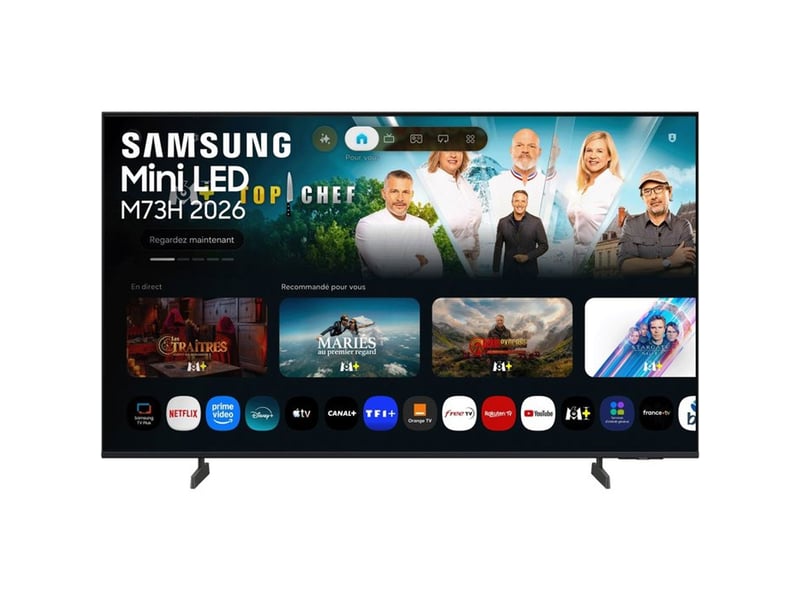  Téléviseur 43 mini led 4k smart tv gaming hub 3 hdmi gris TU43M73HAUXXC - Conforama A