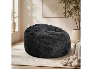 Fauteuil fixe <strong>MIVRAY </strong> <strong></strong> Tissu noir vendu A l'unité