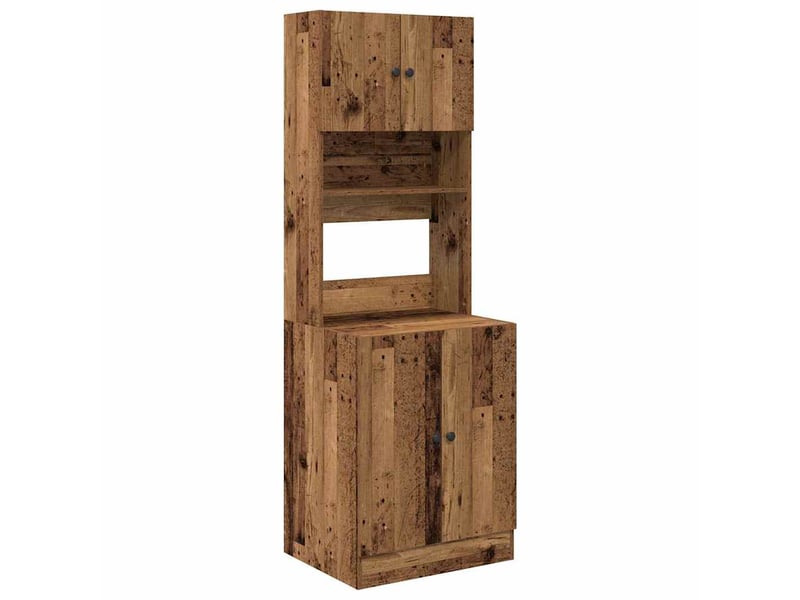  Buffet de cuisine, buffet haut bois ancien 60x50x180cm  - Conforama A
