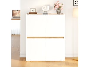 Bibliotheque coloris blanc <strong>ELVMI</strong> <strong></strong> - 90 cm x 110 cm
