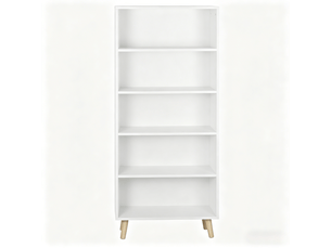 Bibliotheque coloris blanc <strong>PANGIVO</strong> <strong>T5828P511092</strong> - 24 cm x 144 cm
