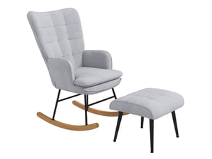 Fauteuil fixe <strong>HAUSS SPOLE</strong> <strong></strong> Polyester gris vendu A l'unité