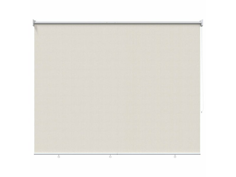  Store enrouleur, store roulant d'extérieur 125 (l) x 140 (h) cm crème cf47309  - Conforama B